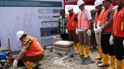 IPAL Komunal Rp7,7 Miliar Dibangun di Jogoroto, Upaya Tekan Limbah Tahu yang Cemari Sungai Brantas