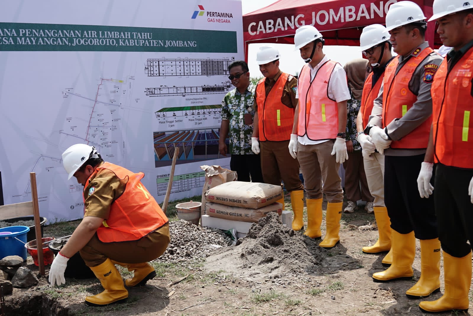 IPAL Komunal Rp7,7 Miliar Dibangun di Jogoroto, Upaya Tekan Limbah Tahu yang Cemari Sungai Brantas