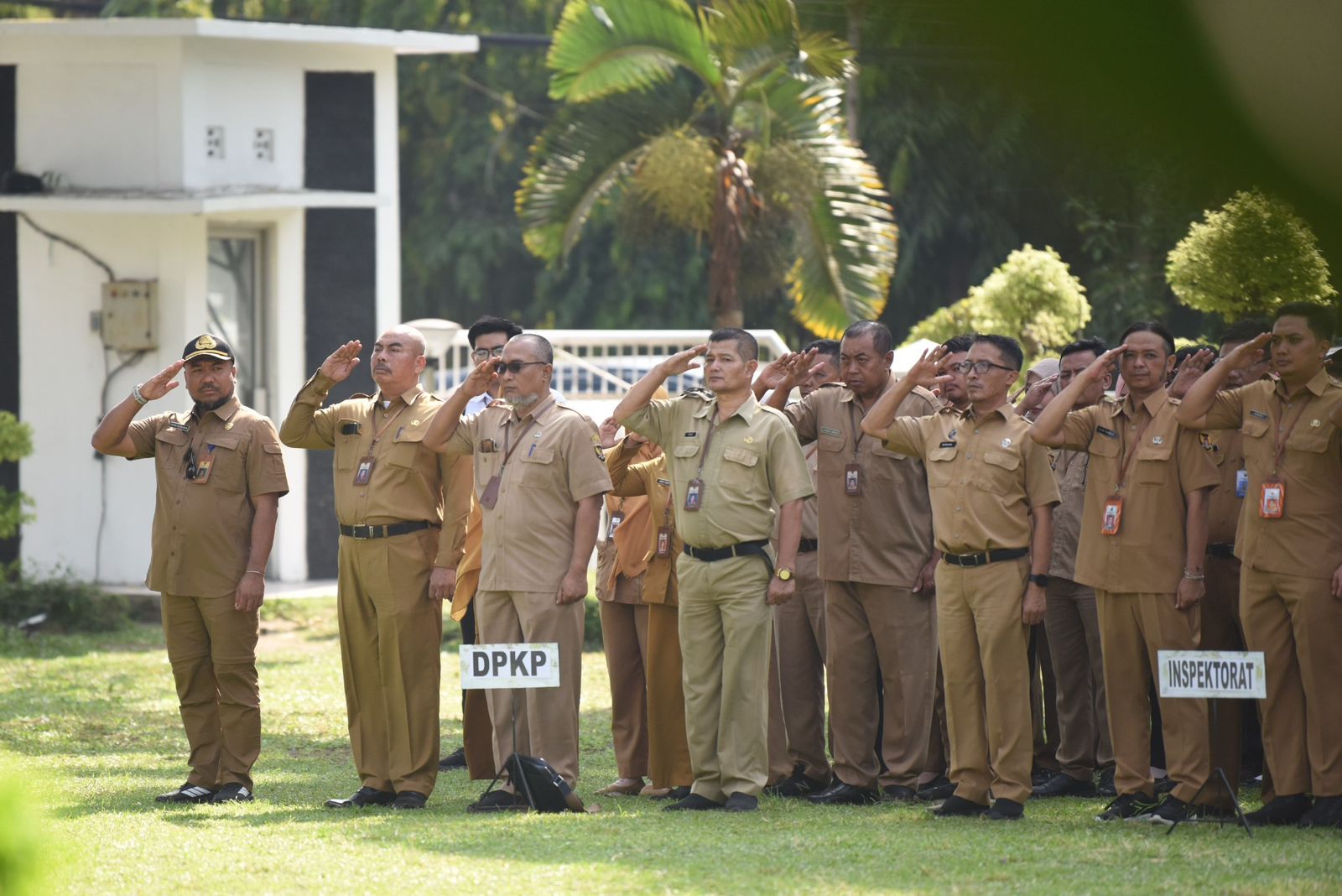 Wali Kota Kediri Vinanda Prameswati atau yang biasa disapa Mbak Wali menyampaikan arahan.(burhan