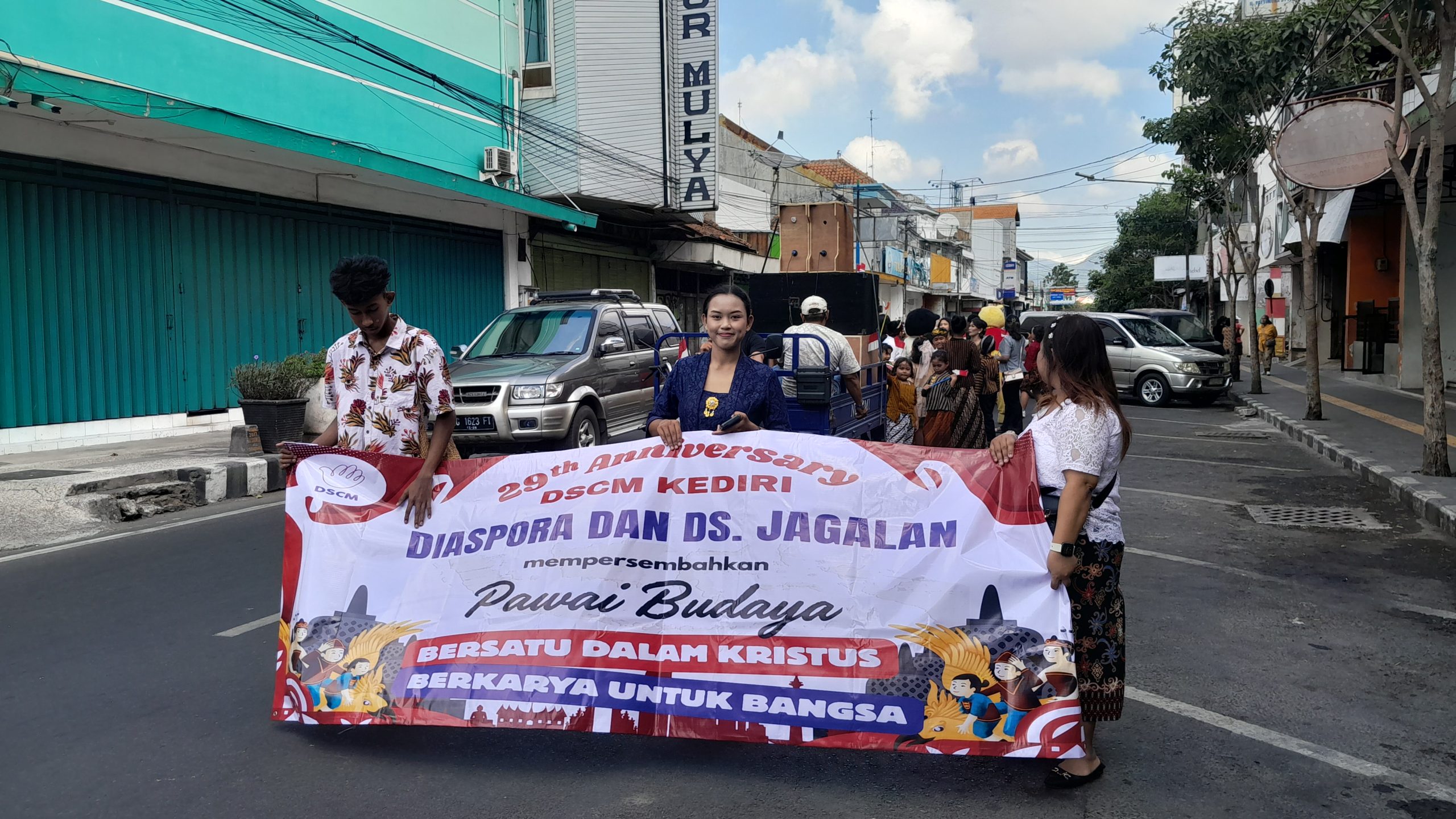 Warga Jagalan Meriahkan HUT ke-80 RI dengan Pawai Budaya Lintas Etnis