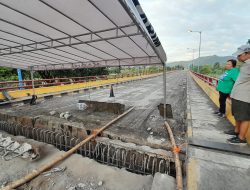 Rehabilitasi Jembatan Semampir, Expansion Joint Mulai Dibongkar untuk Perkuatan Struktur