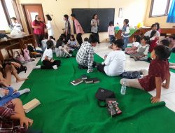 Gelar Peringatan Maulid Nabi Muhammad SAW, Siswa SD-SMP di Kediri Ikuti Moderasi Beragama Bersamaan