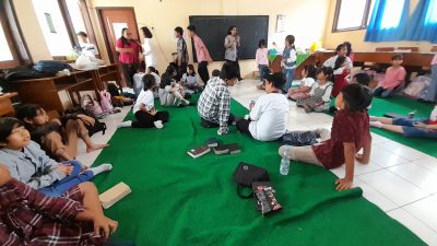 Gelar Peringatan Maulid Nabi Muhammad SAW, Siswa SD-SMP di Kediri Ikuti Moderasi Beragama Bersamaan