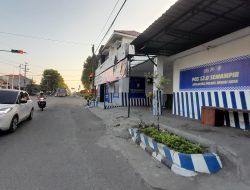 Pasca Kerusuhan Demo, Sejumlah Pos Polisi di Kediri Masih Sepi Penjagaan