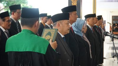 25 Pejabat Baru Dilantik, Bupati Warsubi Dorong Profesionalisme dan Pelayanan Prima