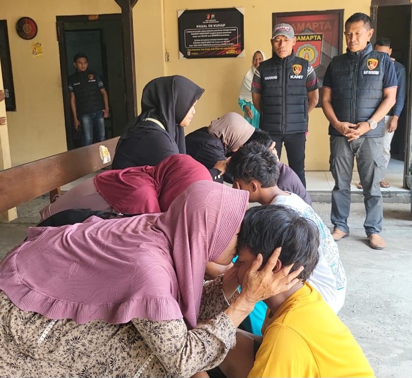Puluhan Remaja Konvoi Liar Diamankan, Dijemput Orang Tua di Polsek Mojoagung
