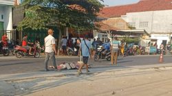 Pejalan Kaki di Jombang Tewas Usai Tertabrak Motor Matik Saat Menyebrang