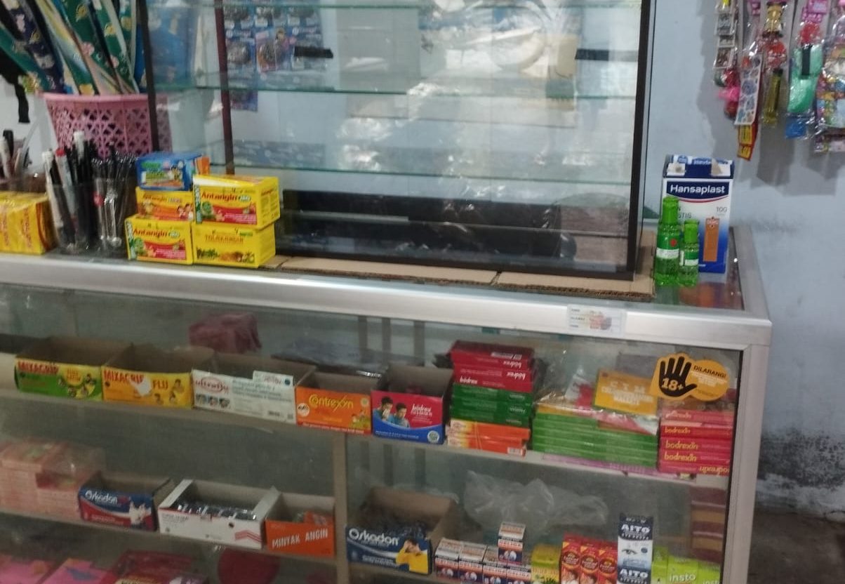 Toko Kelontong Pemuda Bakung Blitar Raib Digondol Maling