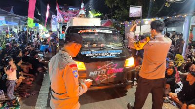 sound horeg dalam karnaval Desa Branggahan, Kecamatan Ngadiluwih