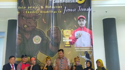 Kemajuan Pencak Silat Disabilitas di Jawa Timur Terus Didorong
