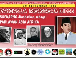 Situs Persada Soekarno Gelar Doa Syukur, Kenang Bung Karno di Sidang Umum PBB 30 September 1960