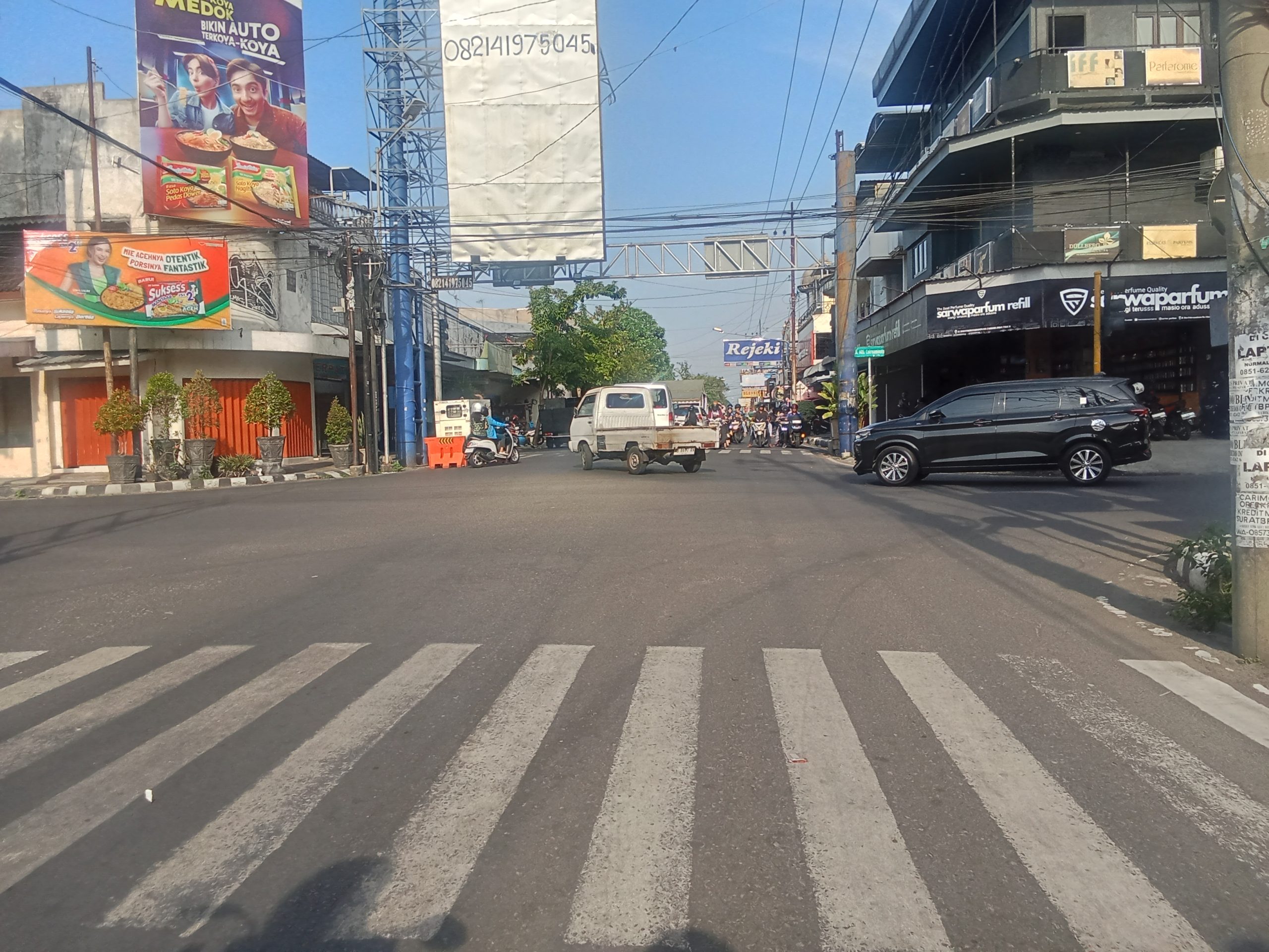 Haul ke-1 Gus Liek Jamsaren, Polsek Pesantren Terapkan Rekayasa Lalu Lintas