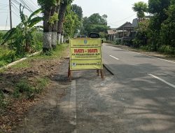 Perbaikan Jalan Kediri–Blitar Minim Penanda, Warga Khawatir Rawan Kecelakaan