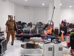 Ribuan Barang Jarahan Dikembalikan, Satpol PP Kediri Lakukan Pendataan