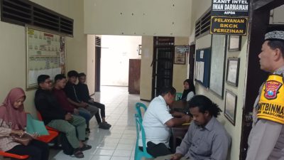 Pemohon SKCK di Polsek Ngadiluwih Melonjak, Mayoritas untuk Keperluan Seleksi Jadi PPPK