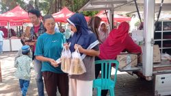 Gerakan Pangan Murah di Desa Sebet Plemahan Diserbu Warga