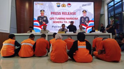 Operasi Tumpas Narkoba Semeru, Polres Ponorogo Tangkap 11 Pengedar dan Sita Ribuan Pil Koplo