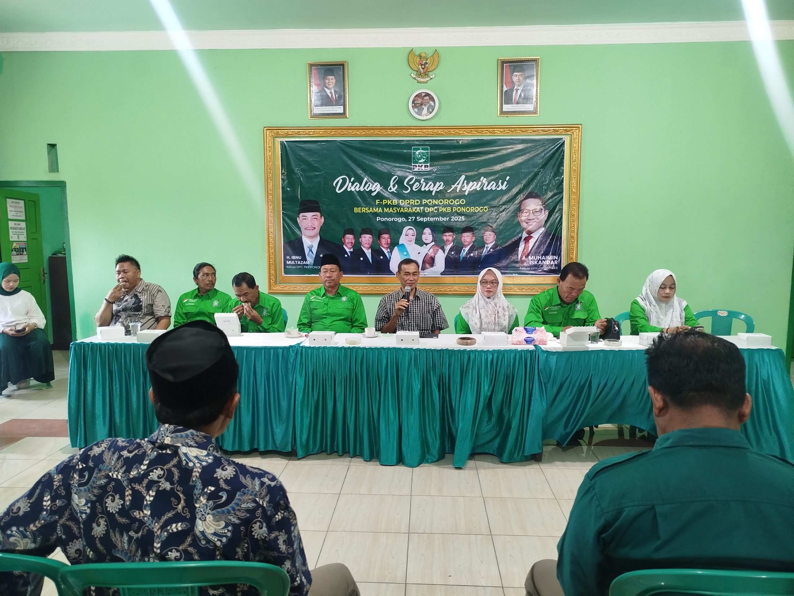 DPC PKB Ponorogo Gelar Dialog, Isu Dana Desa hingga Fiskal Jadi Sorotan