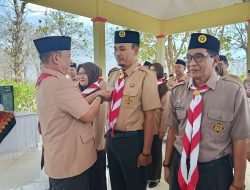Wabup Madiun Lantik Pengurus Kwarran Wungu 2025–2028, Dorong Pramuka Jadi Penyeimbang di Era Digital