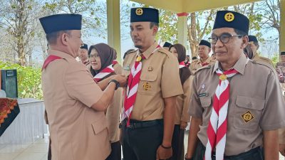 Wabup Madiun Lantik Pengurus Kwarran Wungu 2025–2028, Dorong Pramuka Jadi Penyeimbang di Era Digital