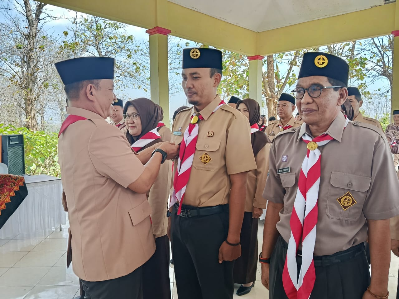 Wabup Madiun Lantik Pengurus Kwarran Wungu 2025–2028, Dorong Pramuka Jadi Penyeimbang di Era Digital