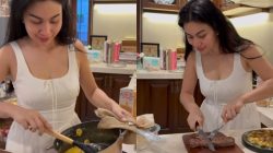 Dress Well di Dapur, Ariel Tatum Banjir Pujian Saat Masak untuk Didiet Maulana