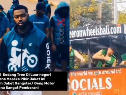 Kocak! Jaket Ojol Indonesia Bikin Bule Pangling, Disangka Seragam Gangster?