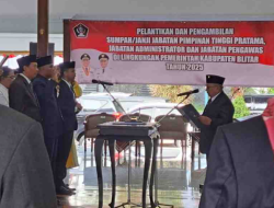 Delapan Jabatan Kepala OPD Kosong, Pemkab Blitar Siapkan Seleksi Terbuka
