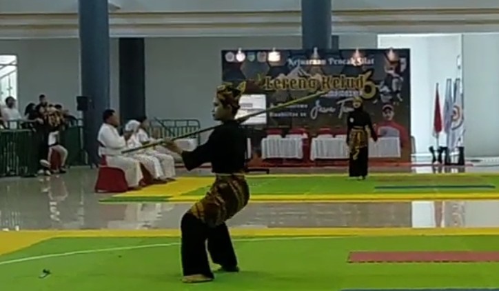 Atlet Difabel NPCI Kediri Tampil di Eksibisi Silat Kejuaraan Antar Pelajar dan Mahasiswa se-Jatim 2025