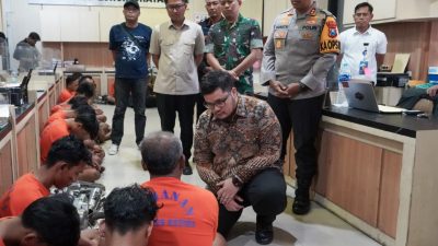 Bupati Kediri, Mas Dhito, Temui Puluhan Tersangka Kerusuhan di Pemkab Kediri