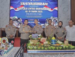 HUT ke-70 Lalu Lintas Bhayangkara, Satlantas Polres Blitar Gelar Syukuran dan Perkuat Komitmen Layanan