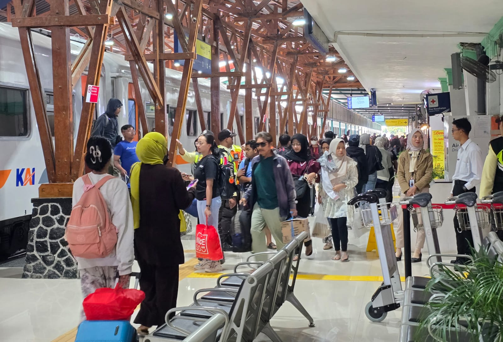 Libur Panjang Maulid, Stasiun Blitar Catat 6.154 Penumpang