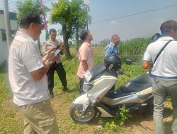 Motor Jarahan Ditinggalkan di Dekat Kantor Kelurahan Tosaren, Disertai Surat Permintaan Maaf