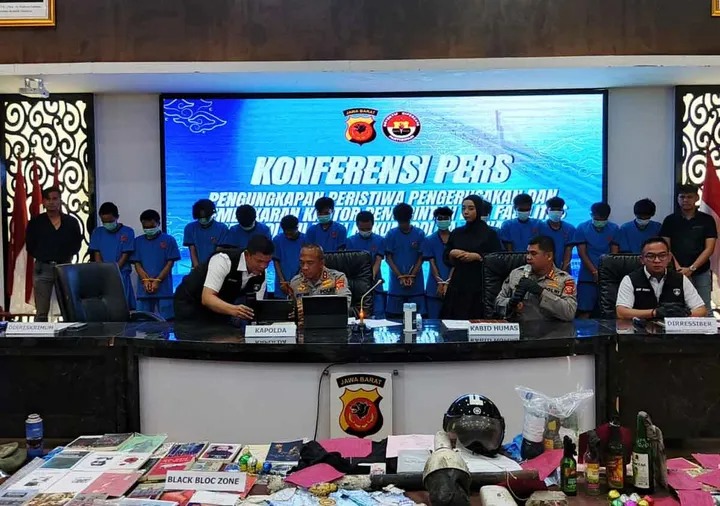 Polda Jabar Ungkap Jaringan Anarkis, 42 Tersangka Ditangkap, Ada Aliran Dana Asing