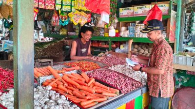 Pantauan Harga Pangan di Kota Kediri Jelang Akhir Tahun, Cabai dan Bawang Turun Signifikan