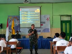 Danramil Kota Kediri Jadi Pemateri LDK di SMPN 2, Tanamkan Nilai Kepemimpinan Sejak Dini