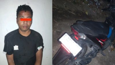 Gagal Rampas Motor di Lamongan, Pemuda Surabaya Dihajar Warga