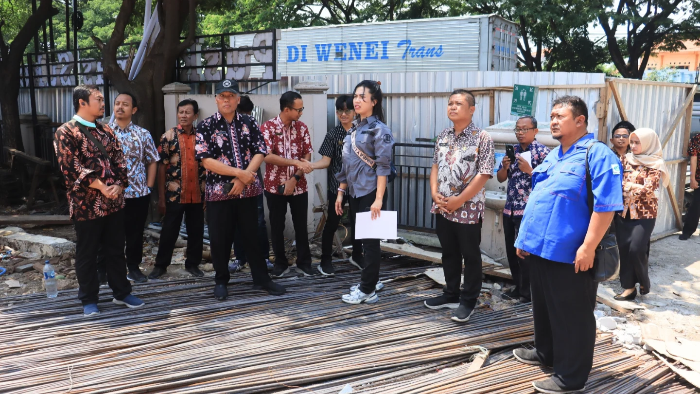 Kejari Lamongan Kawal Pembangunan Puskesmas Sukodadi, Pastikan Tepat Waktu dan Mutu