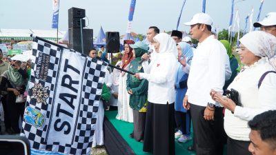 Ribuan Santri Meriahkan Peringatan Hari Santri Nasional 2025 di Lamongan