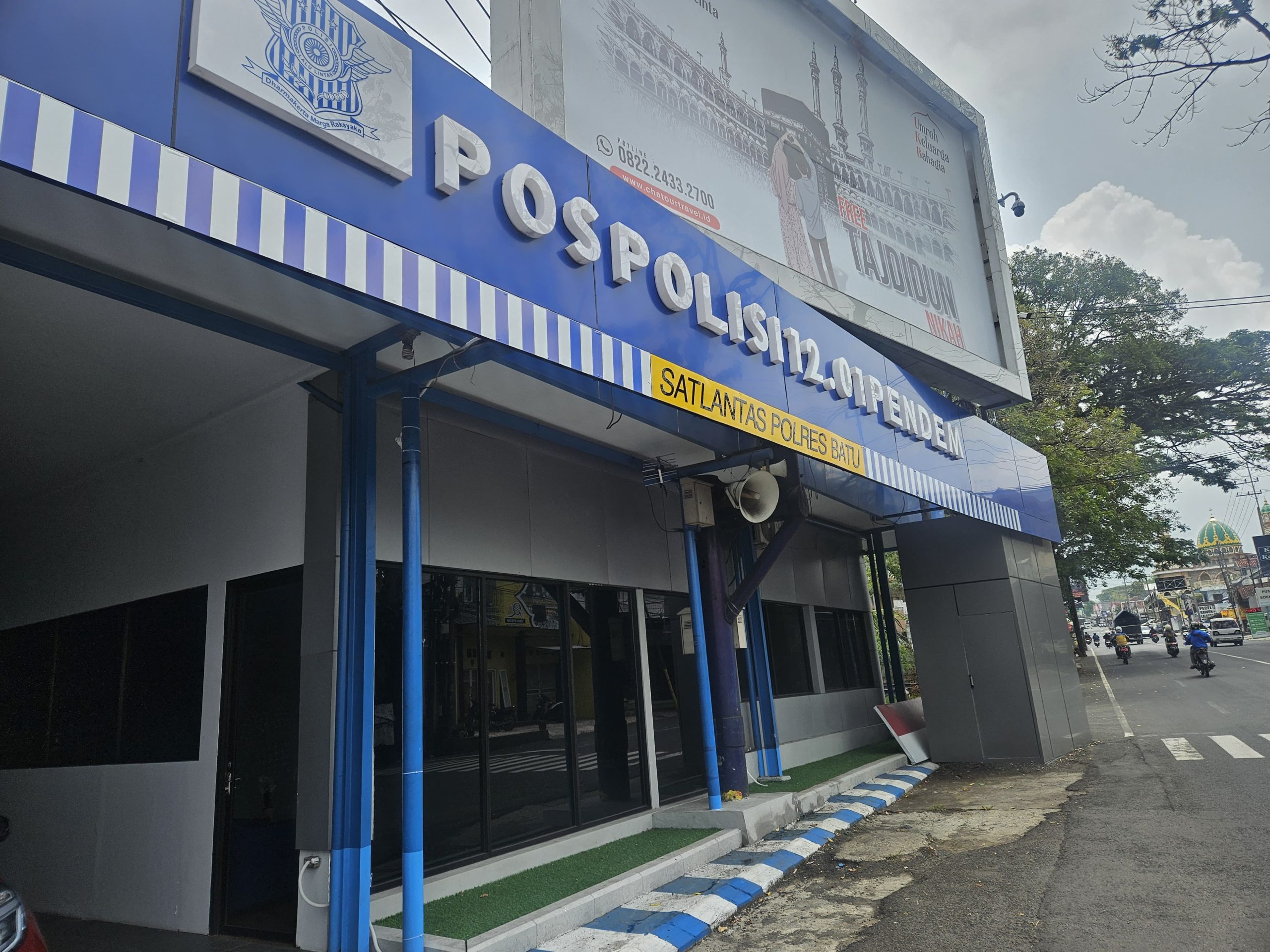 Pos Polisi Pendem Kota Batu Hampir Selesai Dibangun, Hadir dengan Desain Modern dan Nyaman