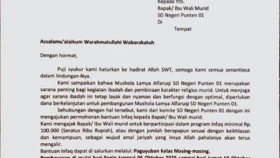 Tarikan Infaq di SD Negeri Kota Batu Tuai Keberatan, Wali Murid Nilai Langgar Aturan Permendikbud