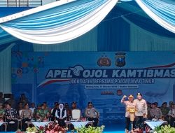 Kapolri Pimpin Apel Ojol di Malang, Tegaskan Sinergi Jaga Kamtibmas Kondusif