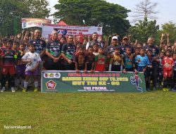 Meriahkan HUT TNI ke-80, Kodim 0809 Kediri Gelar Festival Sepak Bola U-10 untuk Jaring Talenta Muda