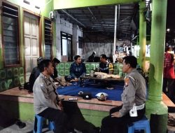 Polsek Kediri Kota Sambangi Pos Kamling, Ajak Warga Aktif Ronda Demi Keamanan Lingkungan