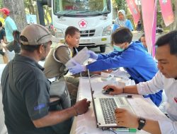 PMI Kota Kediri Dukung HUT KONI ke-87, Galakkan Kesadaran Donor Darah