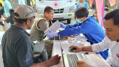 PMI Kota Kediri Dukung HUT KONI ke-87, Galakkan Kesadaran Donor Darah
