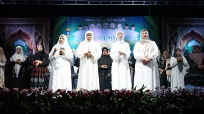 Mbak Wali Hadiri Lirboyo Bersholawat, Ajak Santri Perkuat Kolaborasi untuk Pembangunan Kota Kediri
