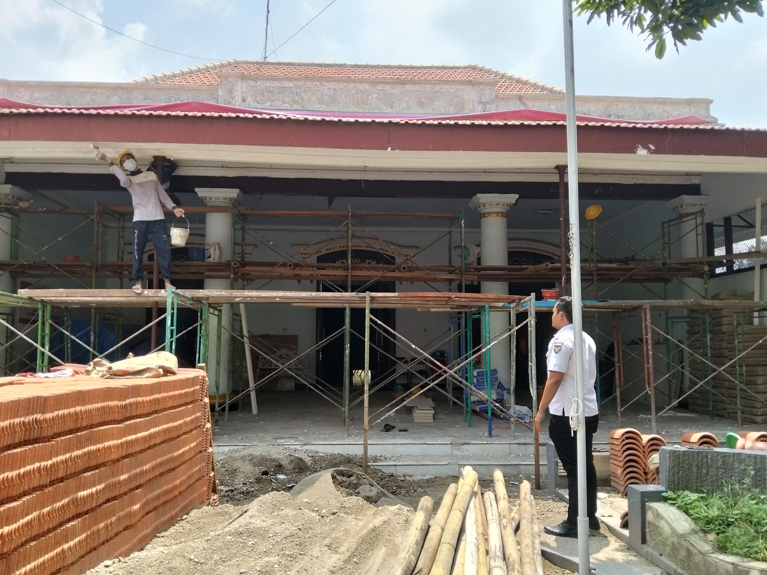Rehab Kantor Kelurahan Pakelan, Pemkot Kediri Pastikan Keaslian Cagar Budaya Tetap Terjaga