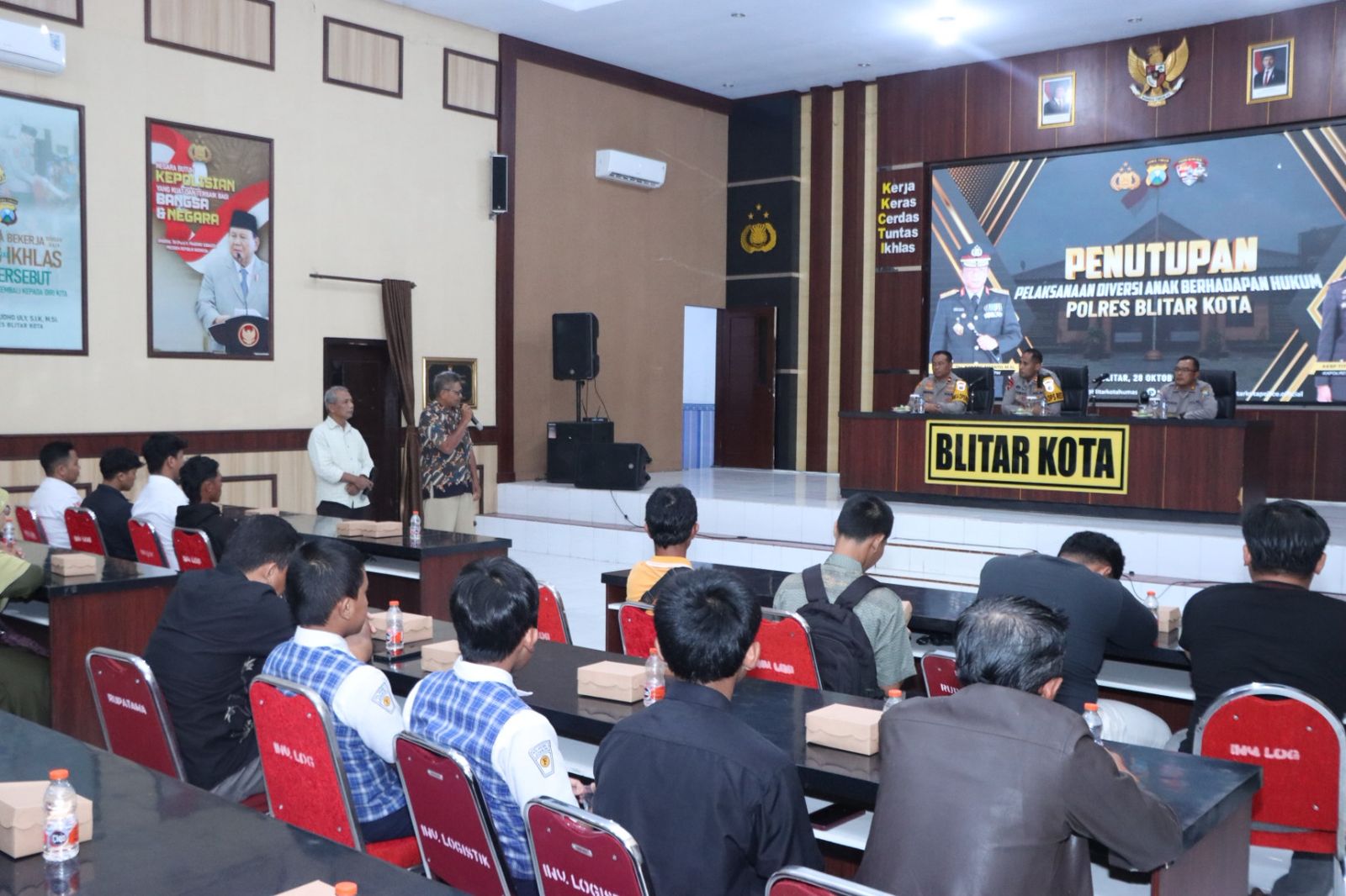 Akhiri Program Diversi, Anak Pelaku Kerusuhan Mapolres Blitar Kota Akui Kesalahan dan Janji Tak Mengulangi Perbuatan