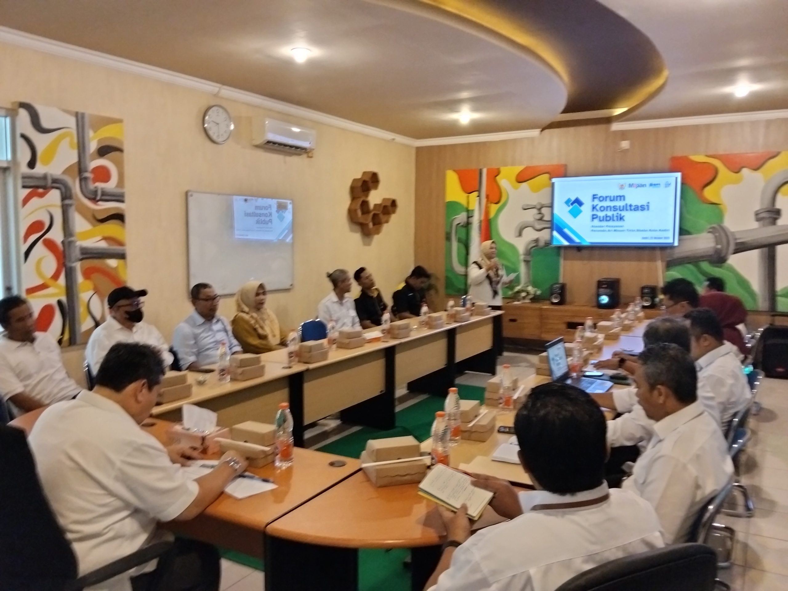 PDAM Kota Kediri Gelar Forum Konsultasi Publik Demi Tingkatkan Standar Pelayanan Air Bersih